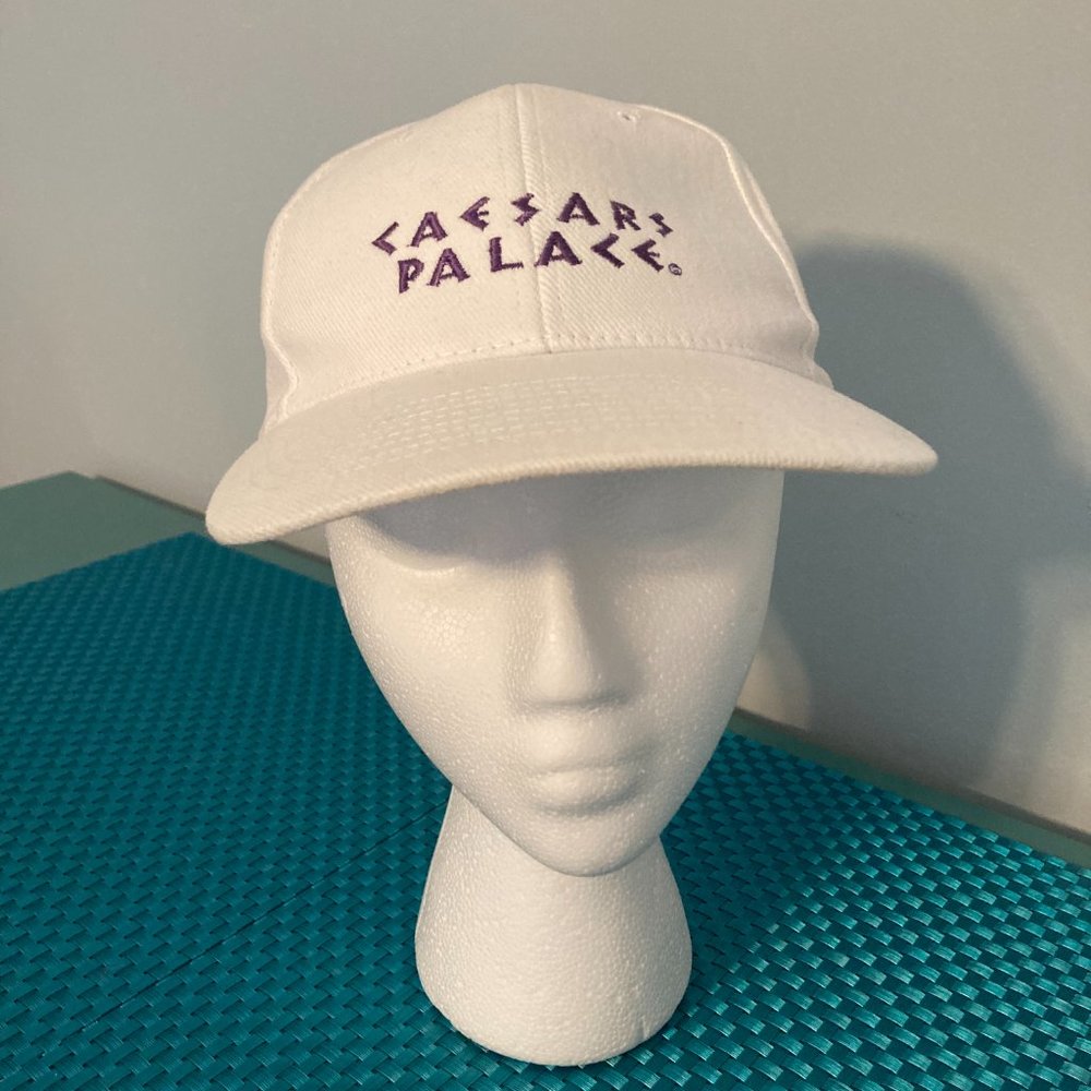 Las Vegas Cap White Base Ball Cap Vintage
